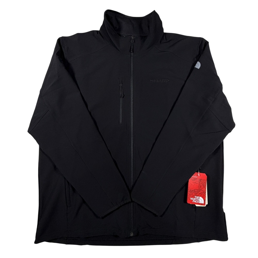 The North Face Stretch SS Softshell Jacket WindWall Black XXL NF0A3LGVJK3-XXL‎